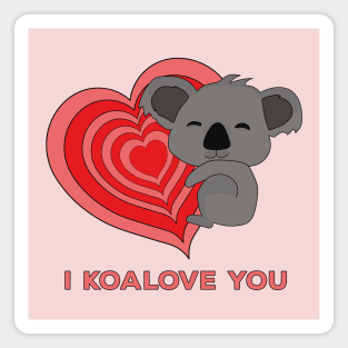 I Koalove You Magnet